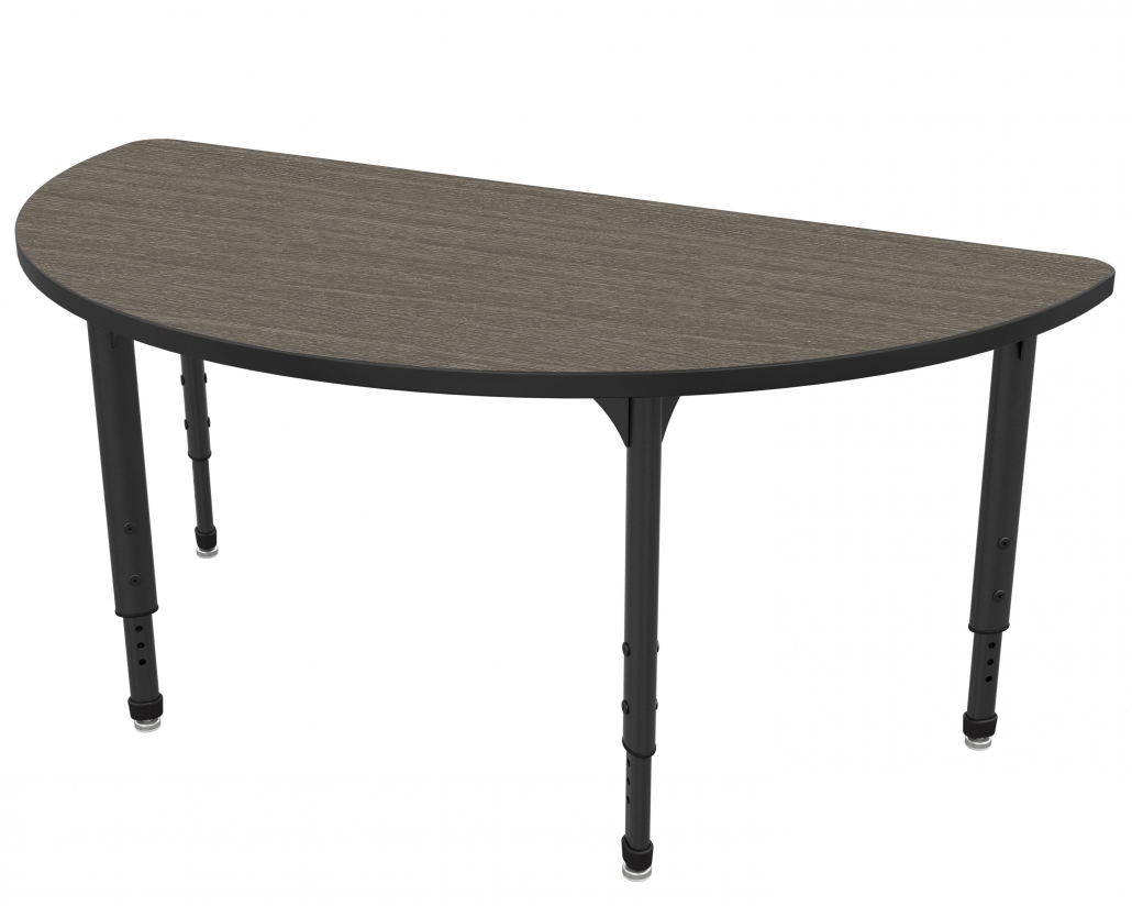 Apex™ Half Round Student Table