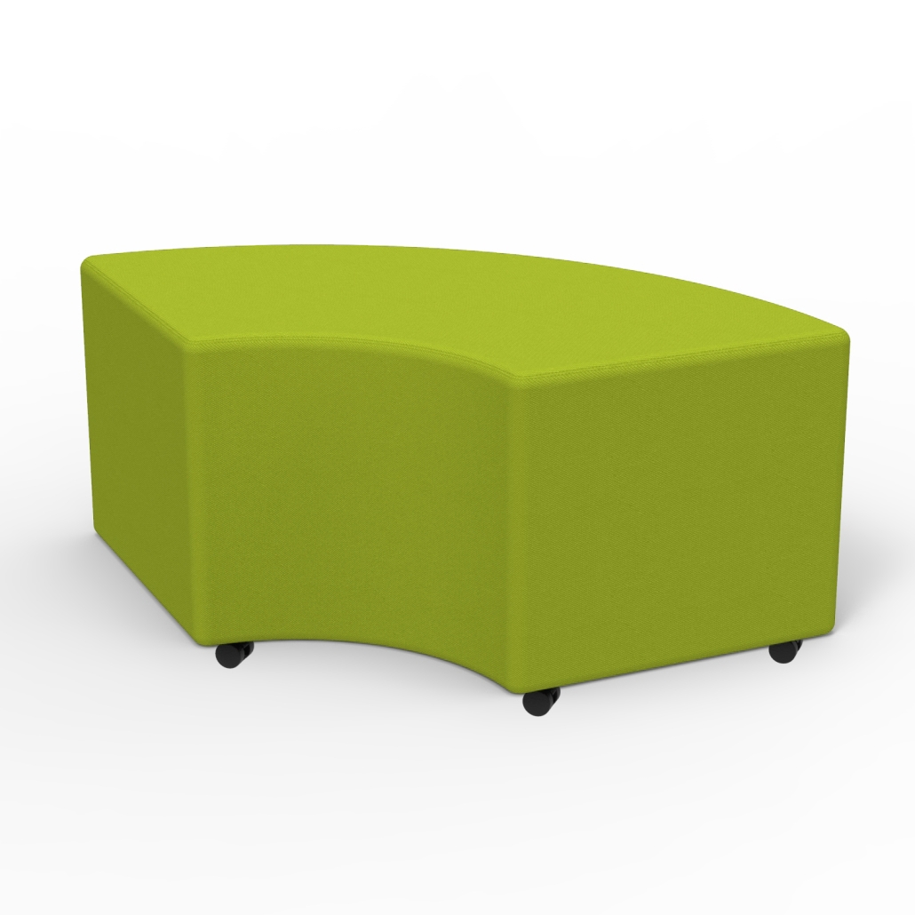 Sonik® 24" Curve Ottoman
