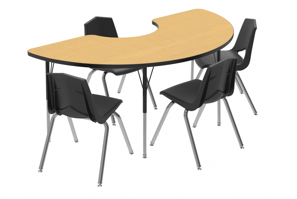 MG2200 Series Half Moon Activity Table